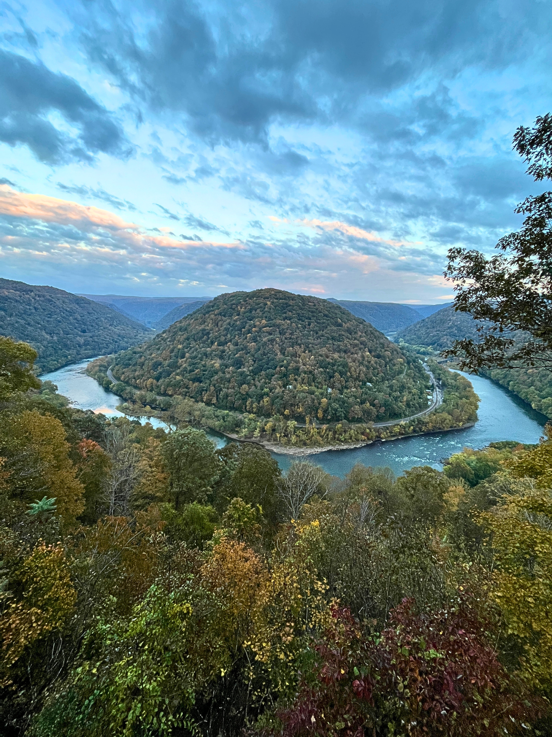 Concho Overlook view, New River Gorge West Virginia