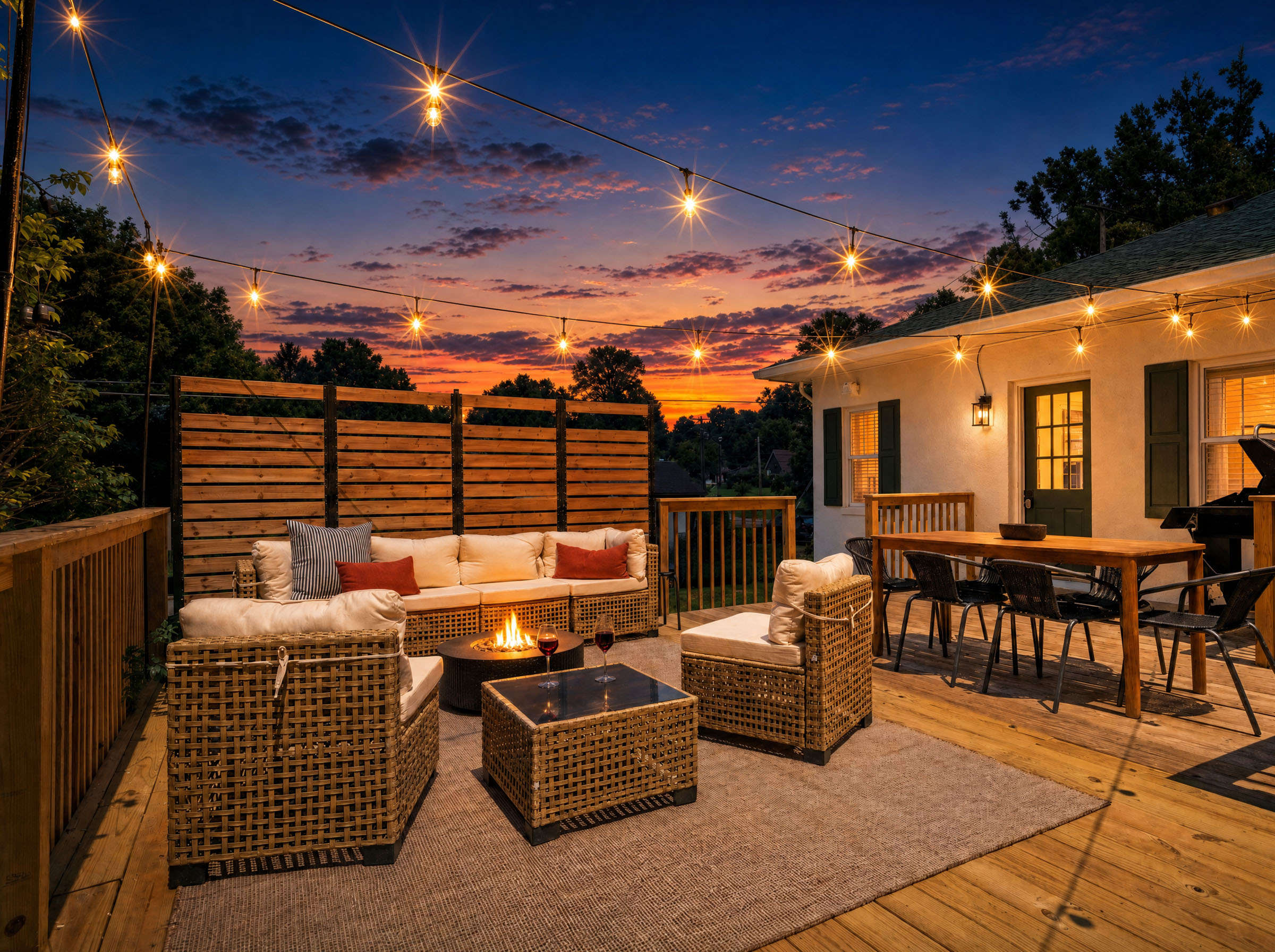 Delightful Maple & Main — Deck