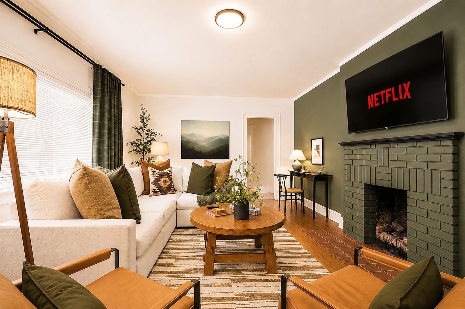 Delightful Maple & Main — Living Room